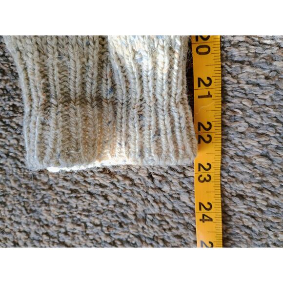 VTG Claybrooke Outdoors wool blend sweater color block design L eclectic grandpa - Picture 11 of 16